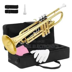 Premier Standard Trumpet for Beginners Trumpet With Hard Case 7C