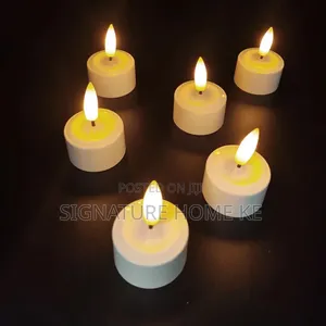 6pcs LED Rechargeable Candles With Remote