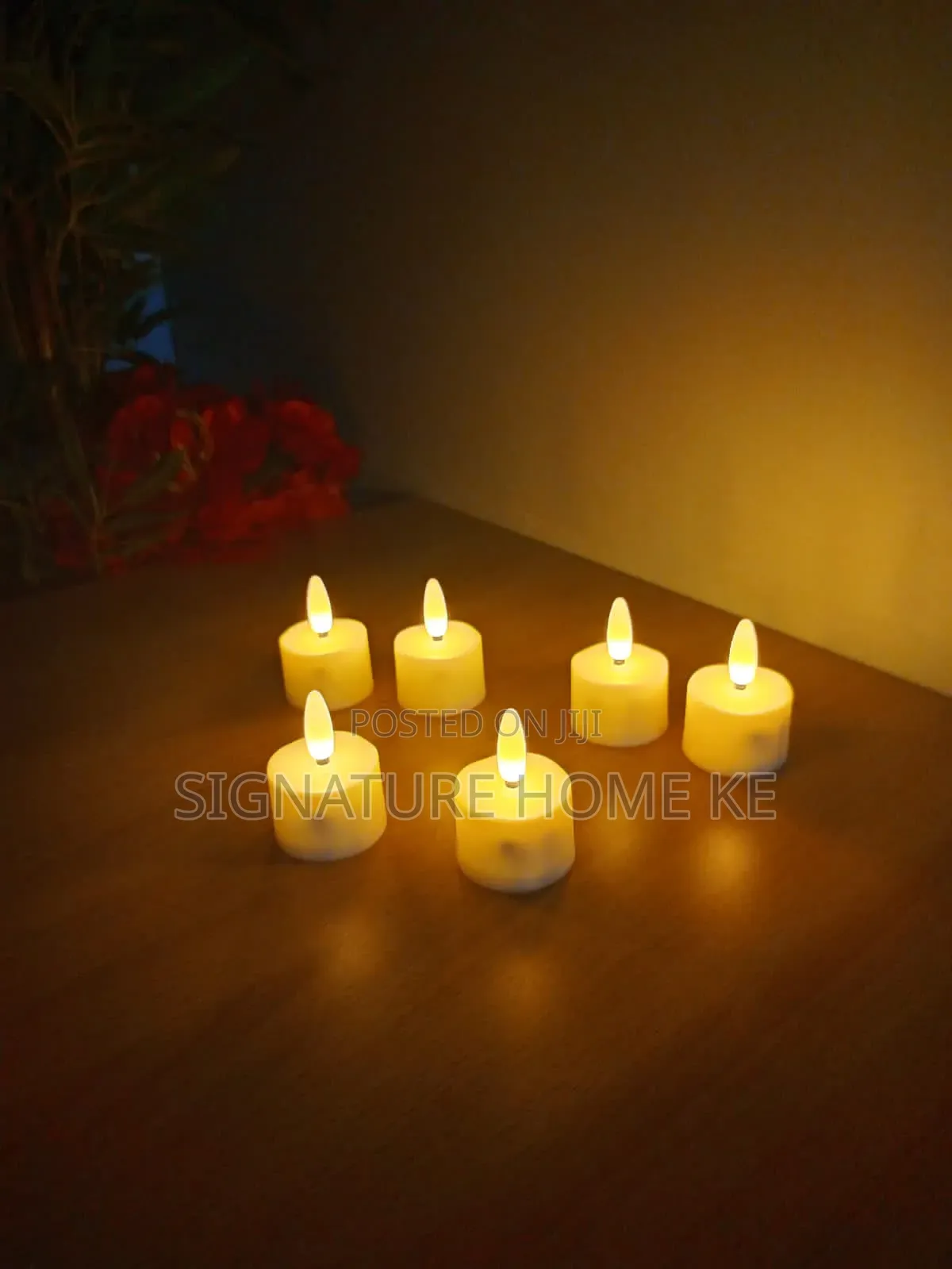 6pcs LED Rechargeable Candles With Remote