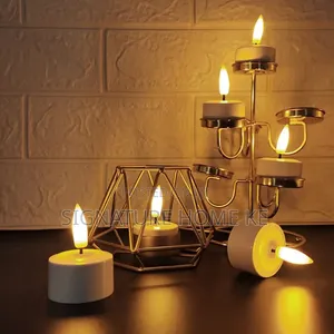 6pcs LED Rechargeable Candles With Remote