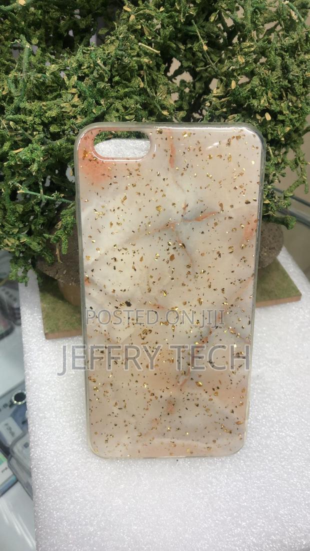 iPhone Marble Texture Phone Case With Embedded Gold iPhone 6 - main view