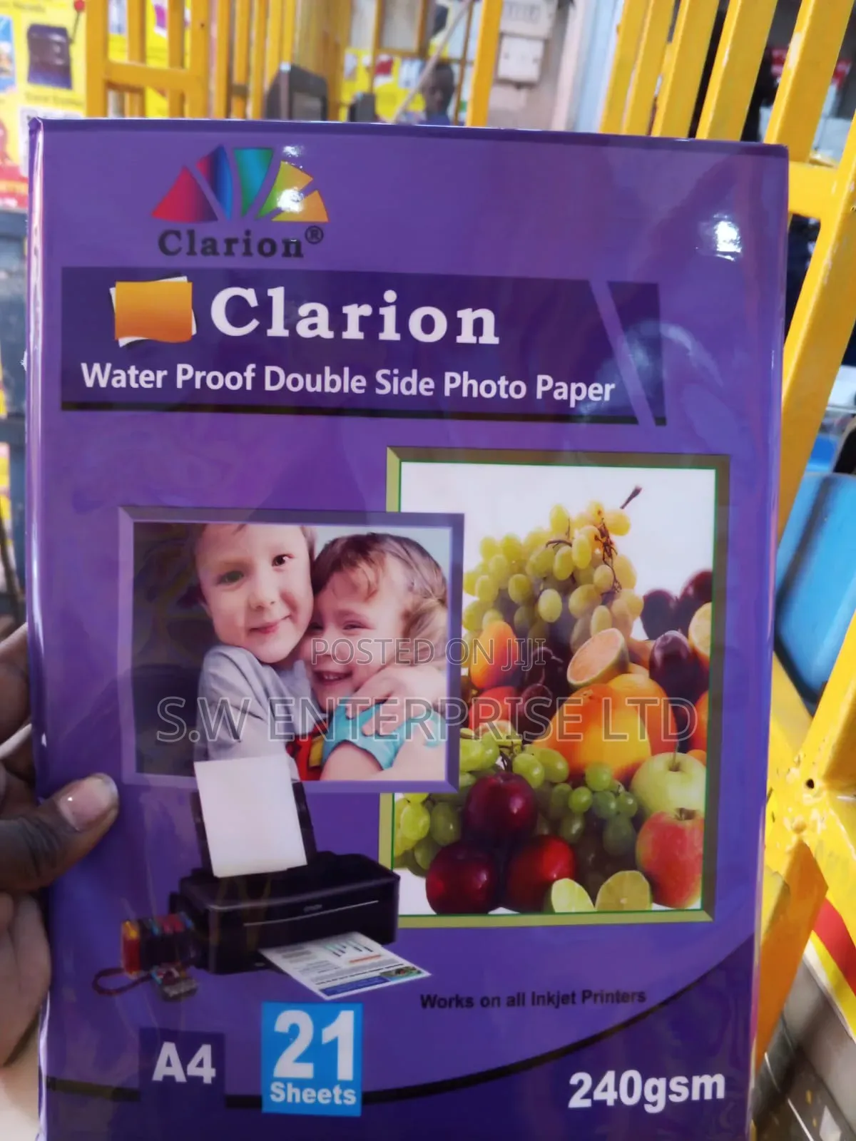 Clarion Waterproof Double Side Photo Paper in A4