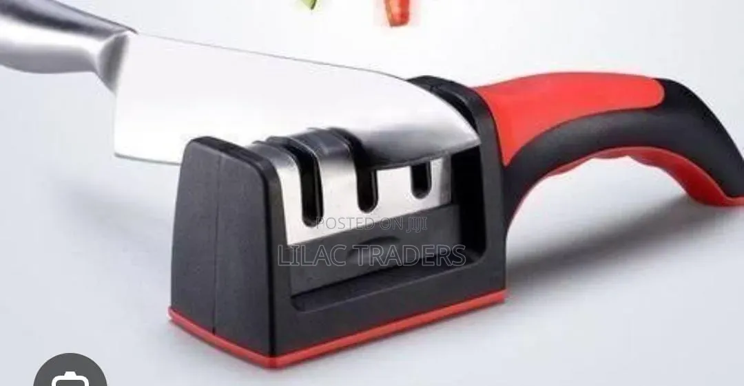 3 in 1 Stainless Steel Knife Sharpener* Esj