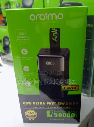 Oraimo PowerBox 500 50000mAh Multi-Device Power Bank