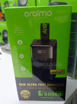 Oraimo PowerBox 500 50000mAh Multi-Device Power Bank