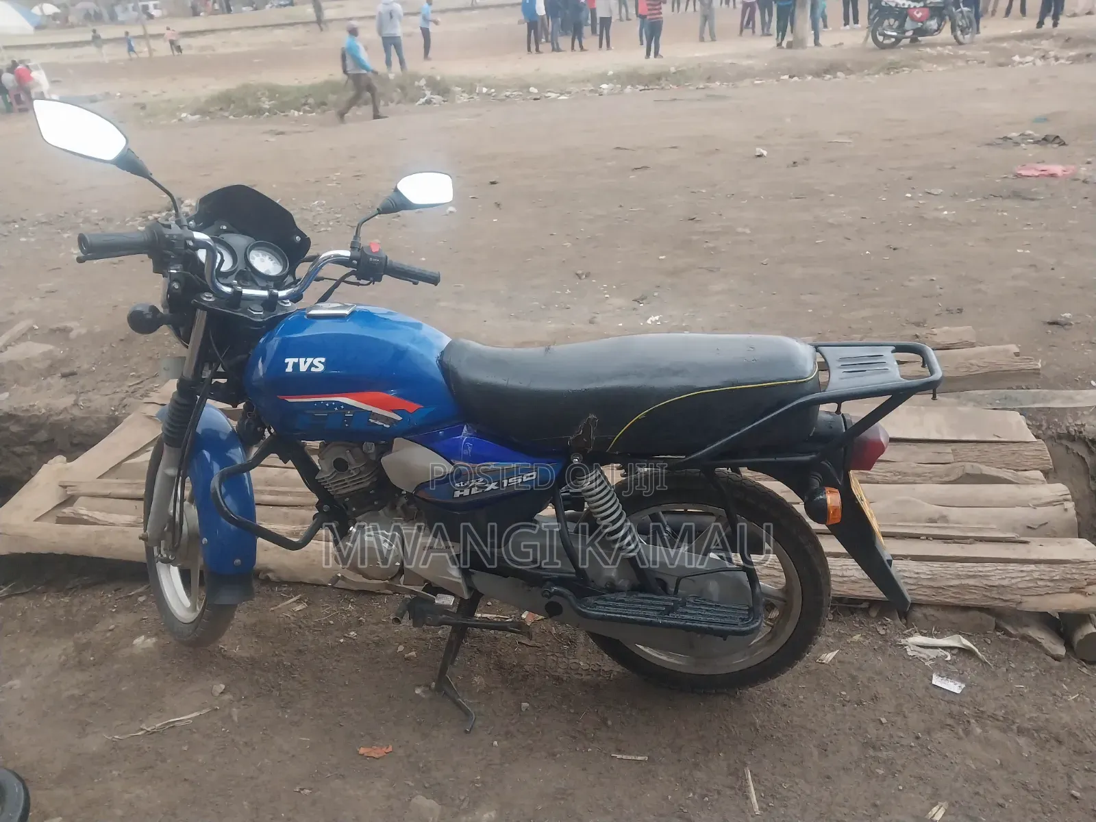 TVS HLX 125 2025 Blue