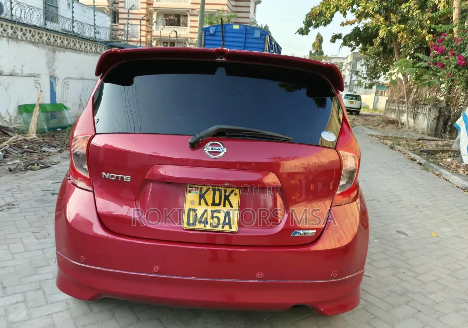 Nissan Note 2016 Red