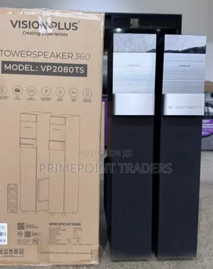 Vision Plus VP2060TS 240W Bluetooth Tower Speaker – Black