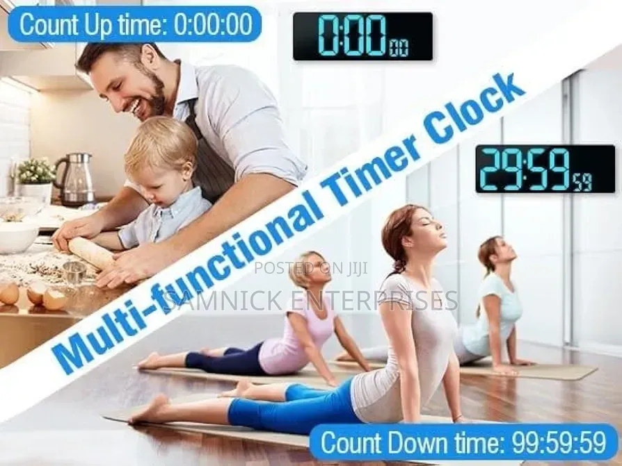 Large Digital Gym Clock
