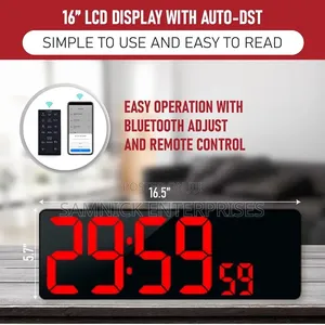 Large Digital Gym Clock