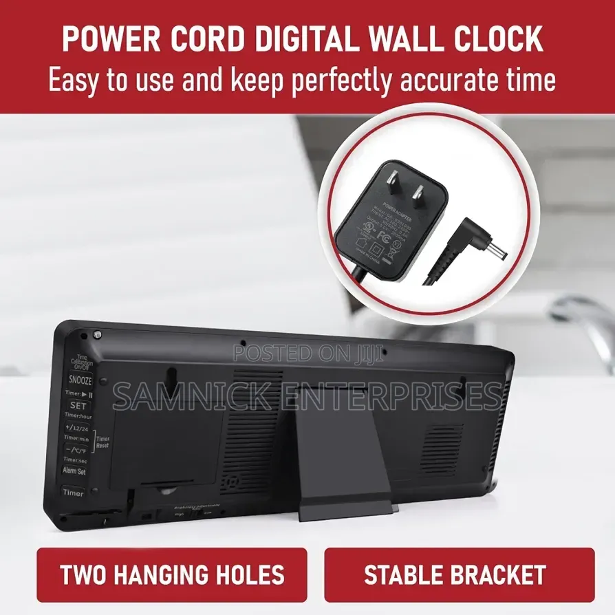 Large Digital Gym Clock