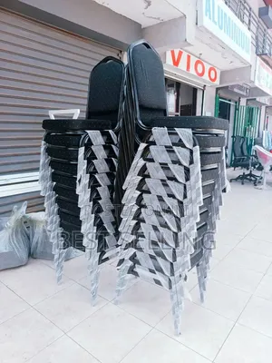 Classic Black and Red Event's Chairs