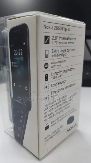 New Nokia 2660 Flip Black