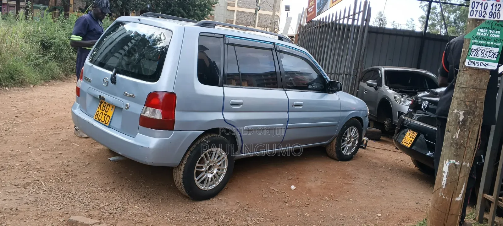 Mazda Demio 2001 Blue