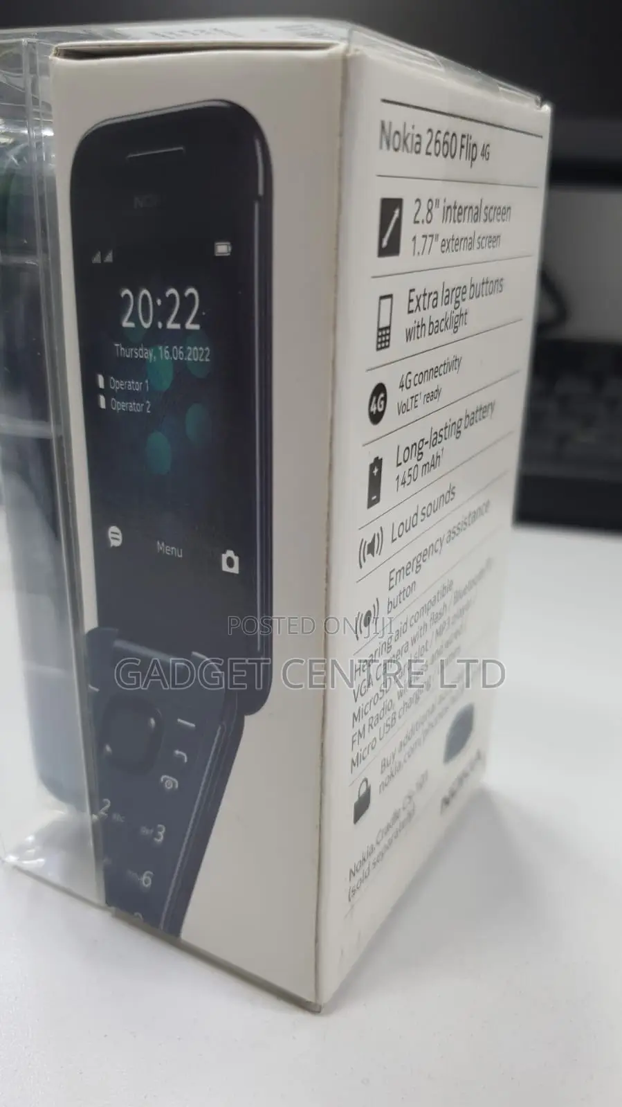 New Nokia 2660 Flip Black