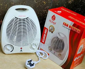 Nunix Fan Room Heater White