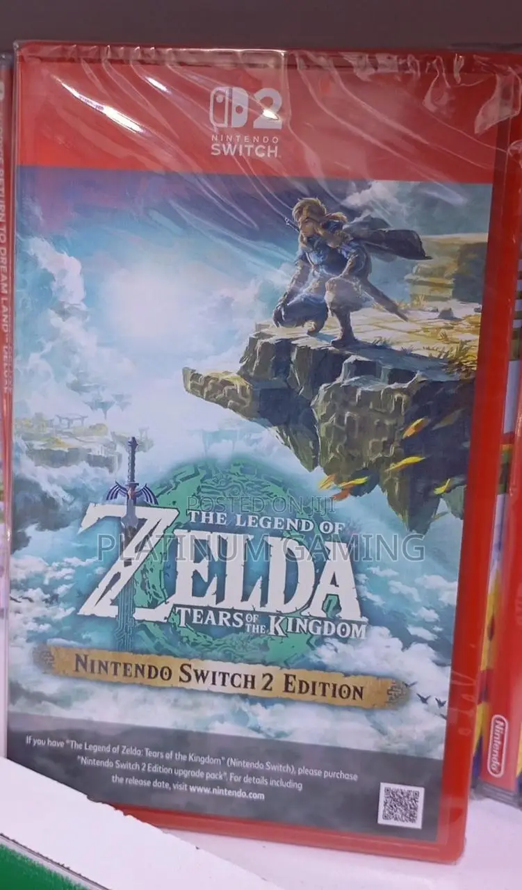 The Legend of Zelda: Tears of the Kingdom Nintendo Switch 2