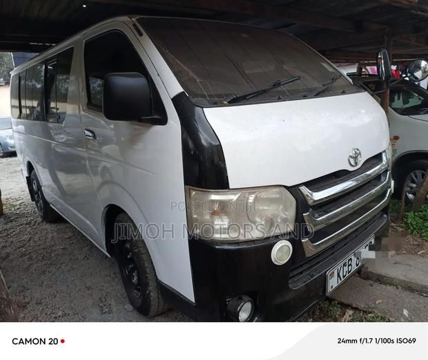 Toyota HiAce 2008 White - thumbnail 7