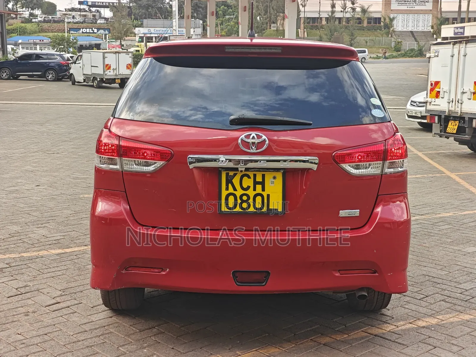 Toyota Wish 2009 Red