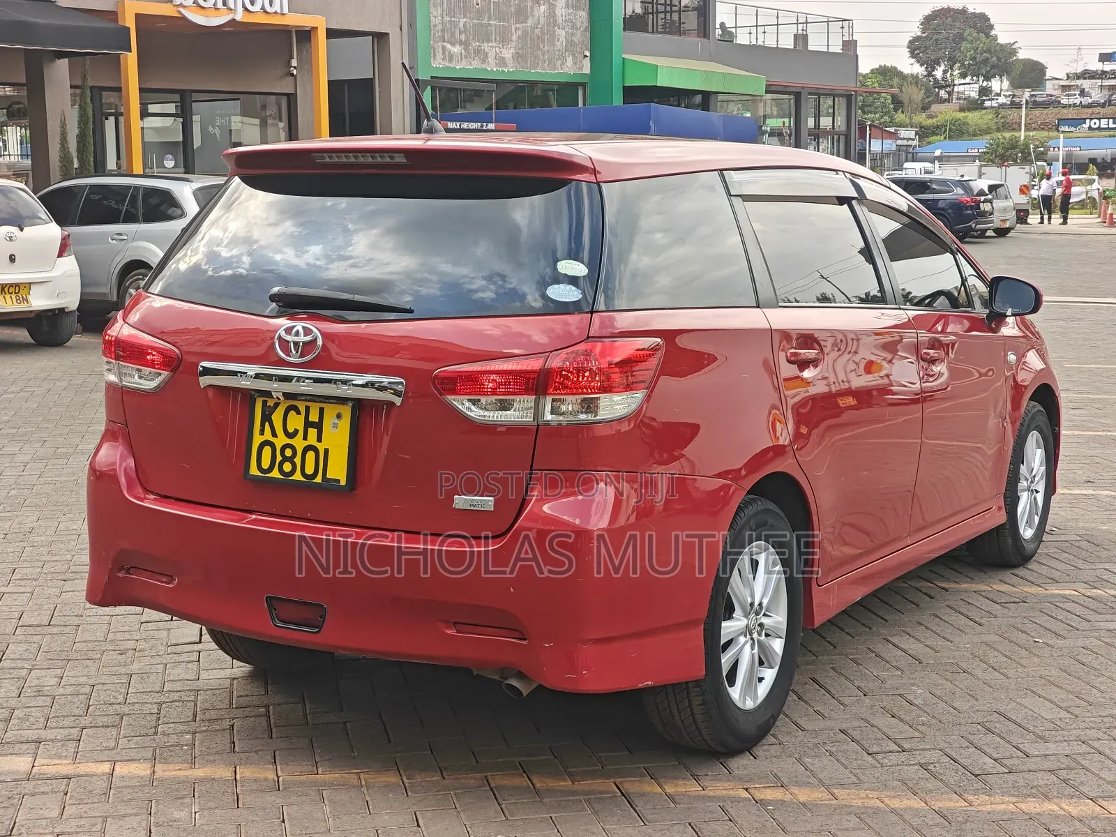Toyota Wish 2009 Red