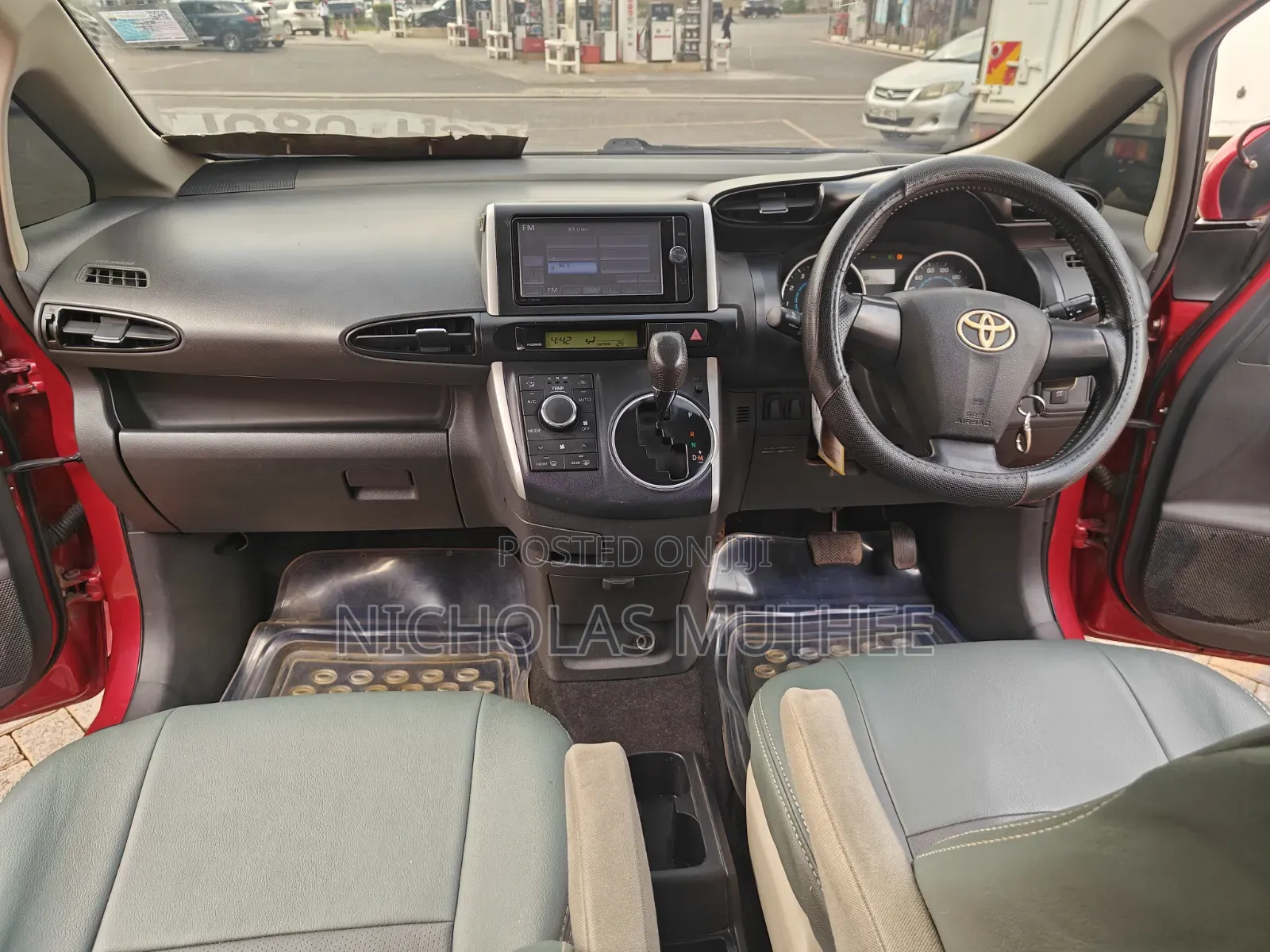 Toyota Wish 2009 Red