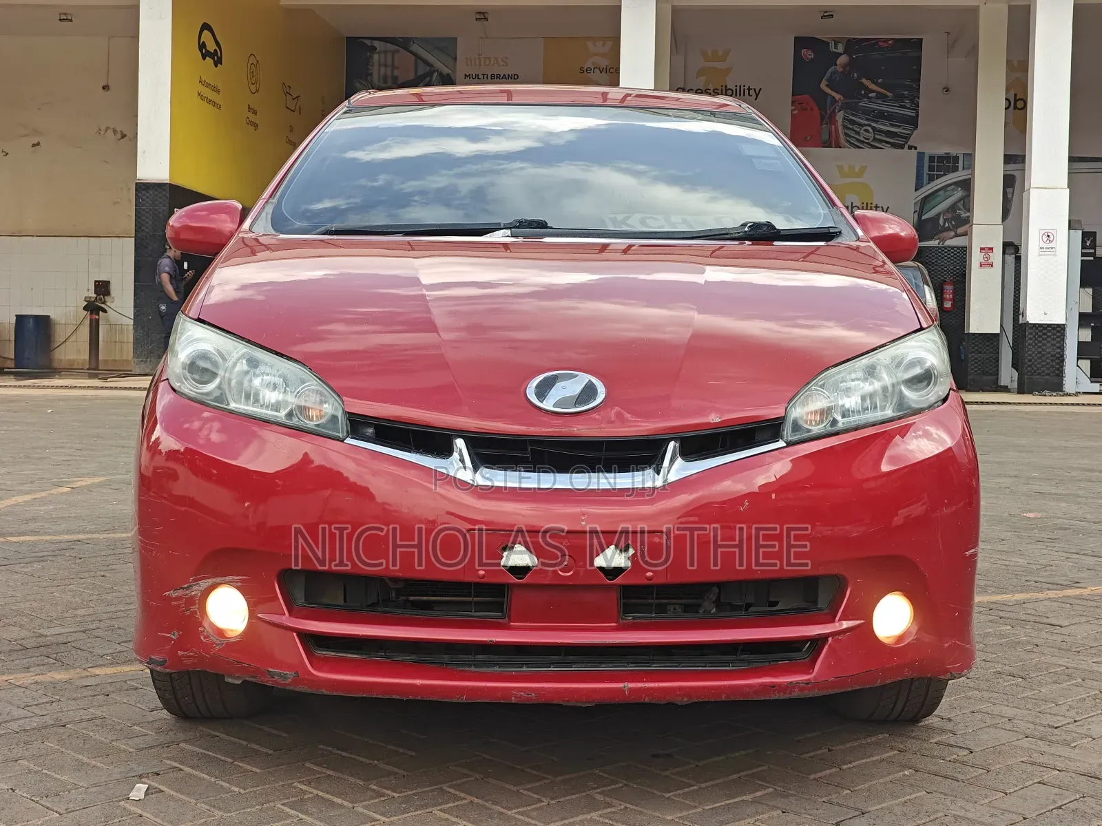 Toyota Wish 2009 Red