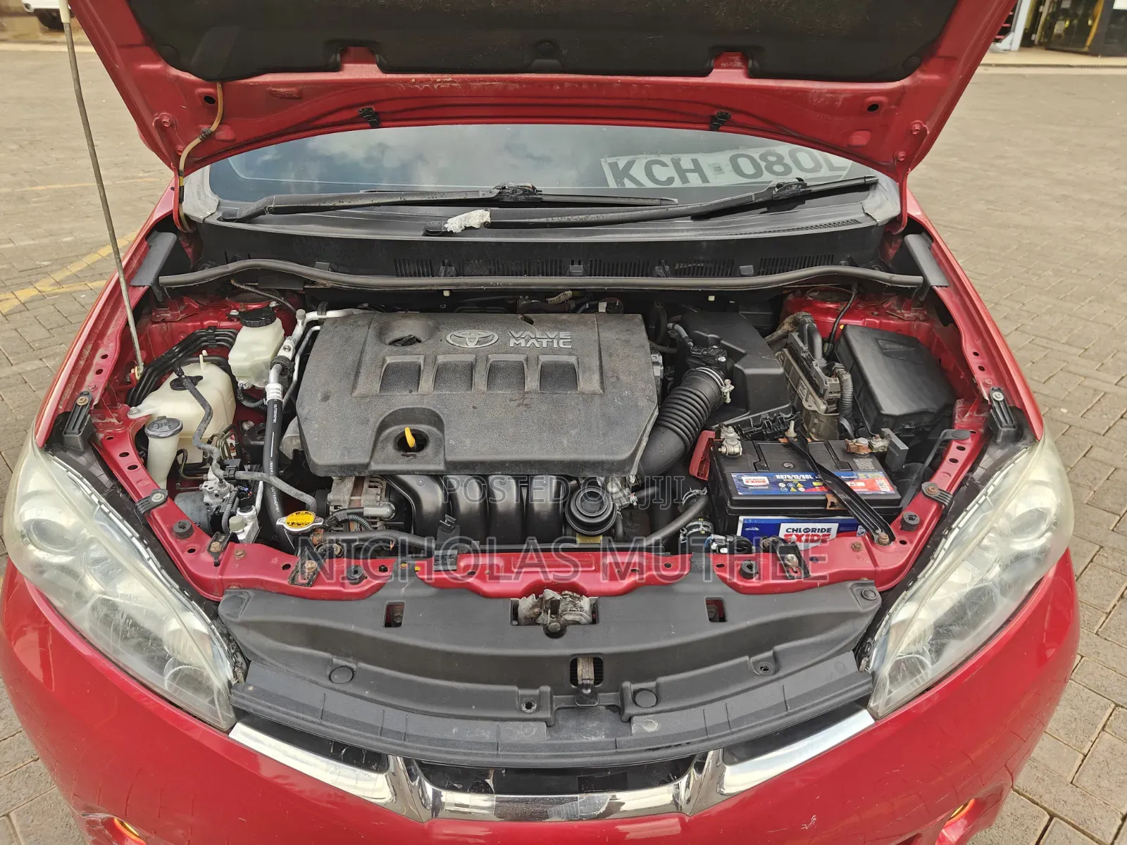 Toyota Wish 2009 Red