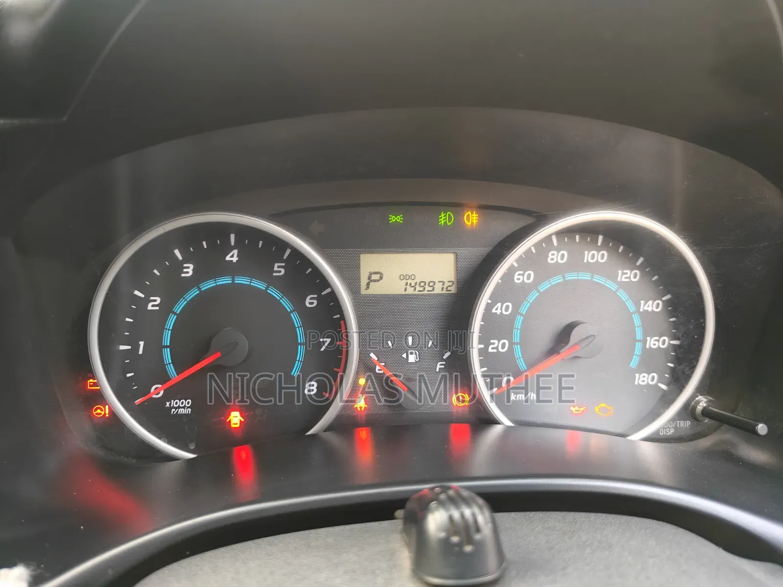 Toyota Wish 2009 Red