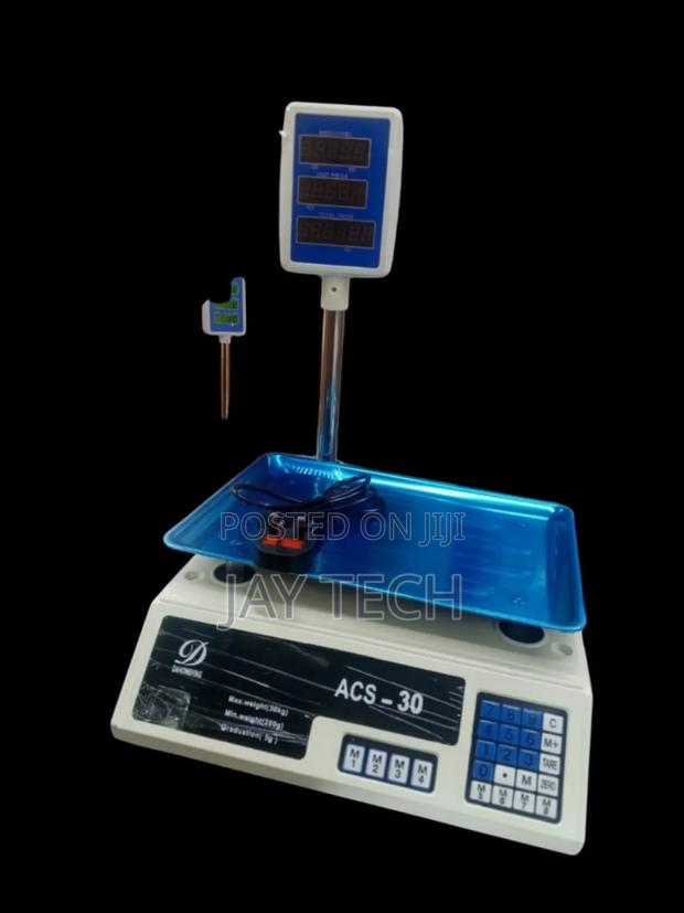 Acs 30 Computing Scale/Digital Scale 30kgs - main view