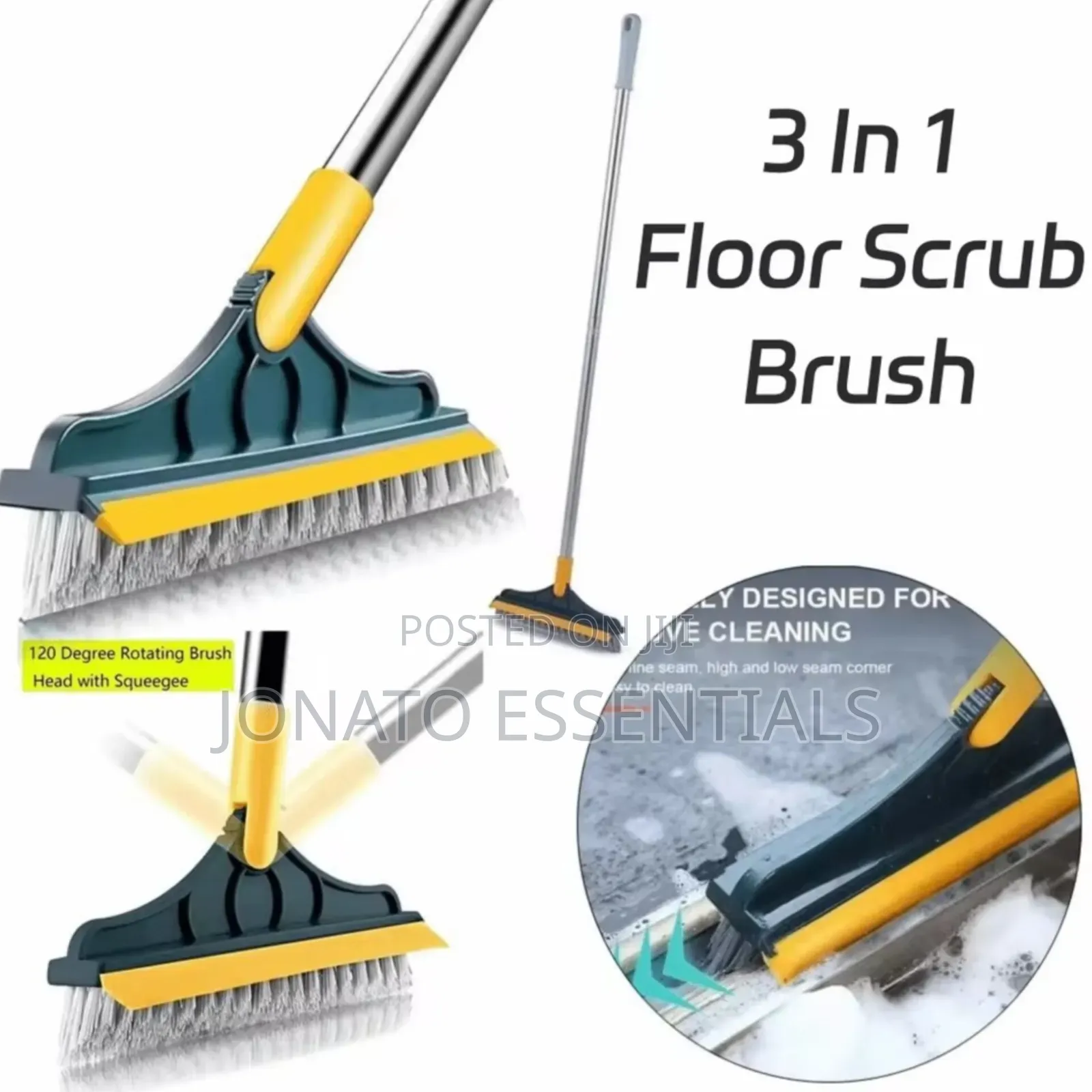 2 in 1 v-Shape Magic Broom and Squeegee