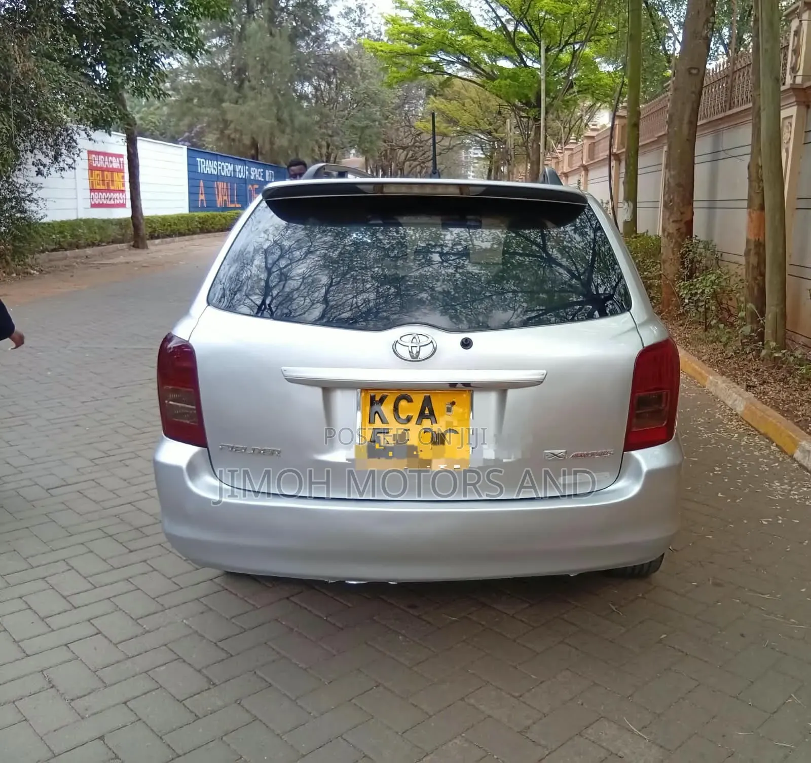 Toyota Corolla Fielder 2008 Silver