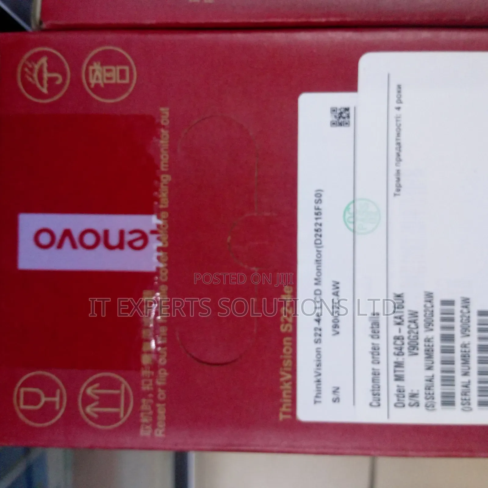 Lenovo S22-4e 21.5" Monitor