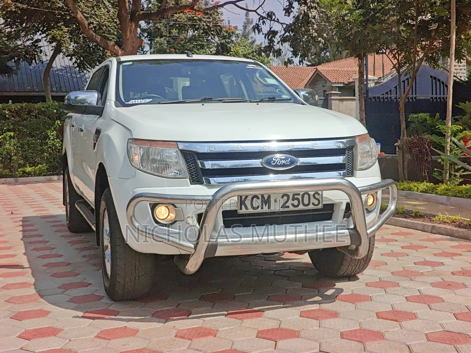 Ford Ranger Wildtrak 2012 White