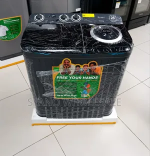 Black Syinix 10kg Washing Machine