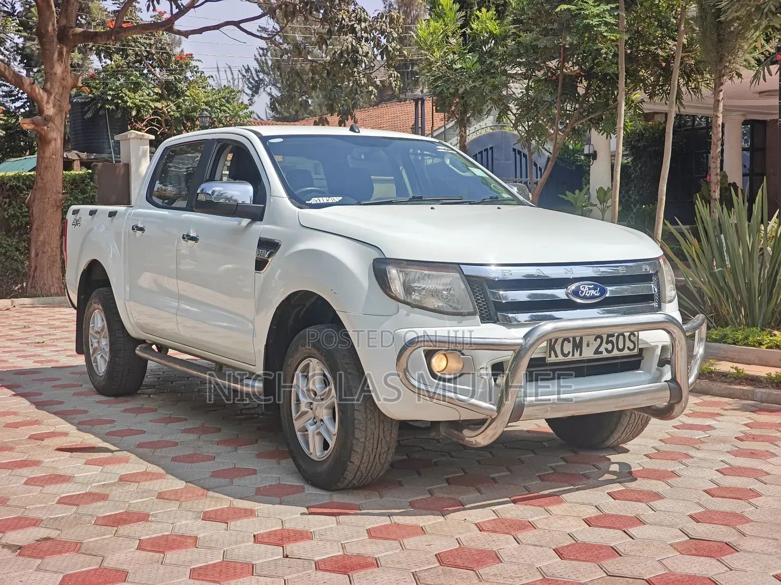 Ford Ranger Wildtrak 2012 White