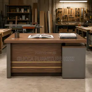 1.2M Executive Office Desk With 3-Drawers