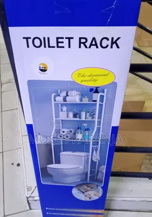 Multi-Level Toilet Storage Rack