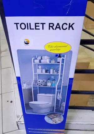 Multi-Level Toilet Storage Rack