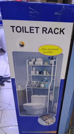 Multi-Level Toilet Storage Rack