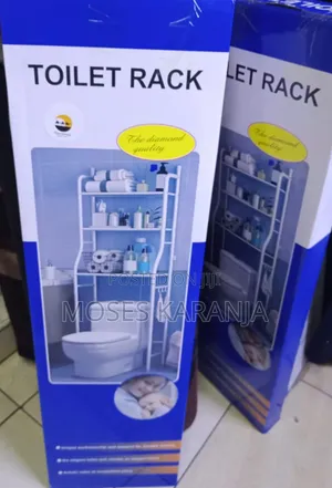 Over-Toilet Bathroom Storage Shelf