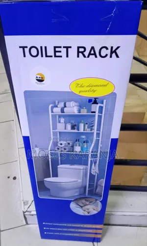 Over-Toilet Bathroom Storage Shelf