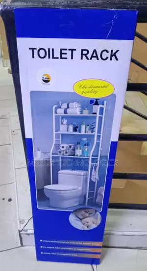 Bathroom Toilet Organizer Rack