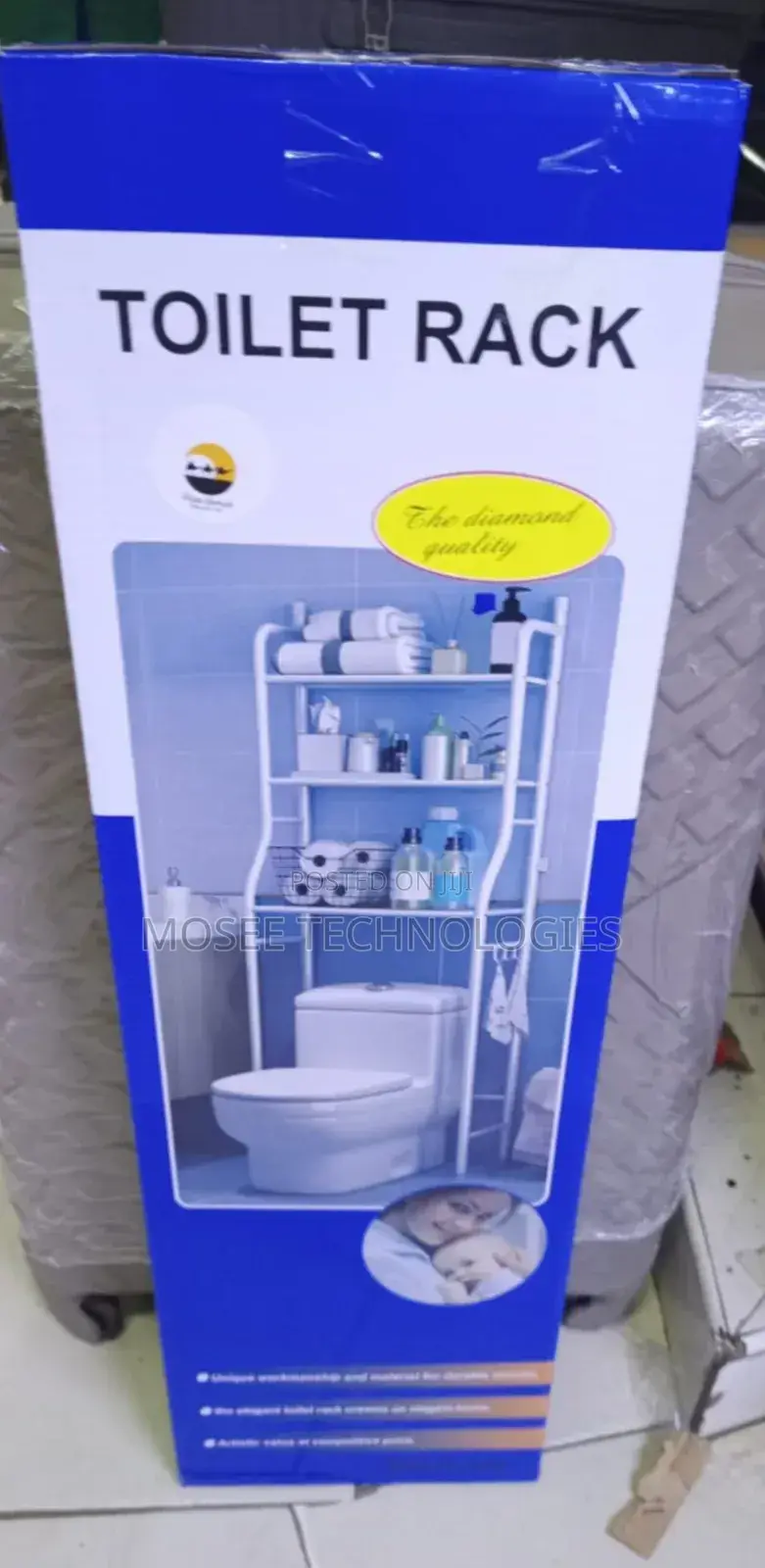 Bathroom Toilet Organizer Rack