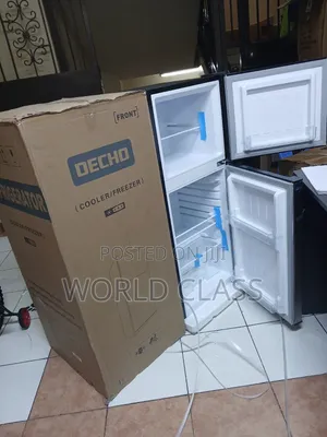Decho Double-Door Cooler/Freezer 138 Litres