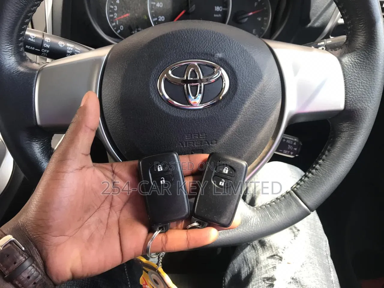Toyota Vitz Spare Key Programming