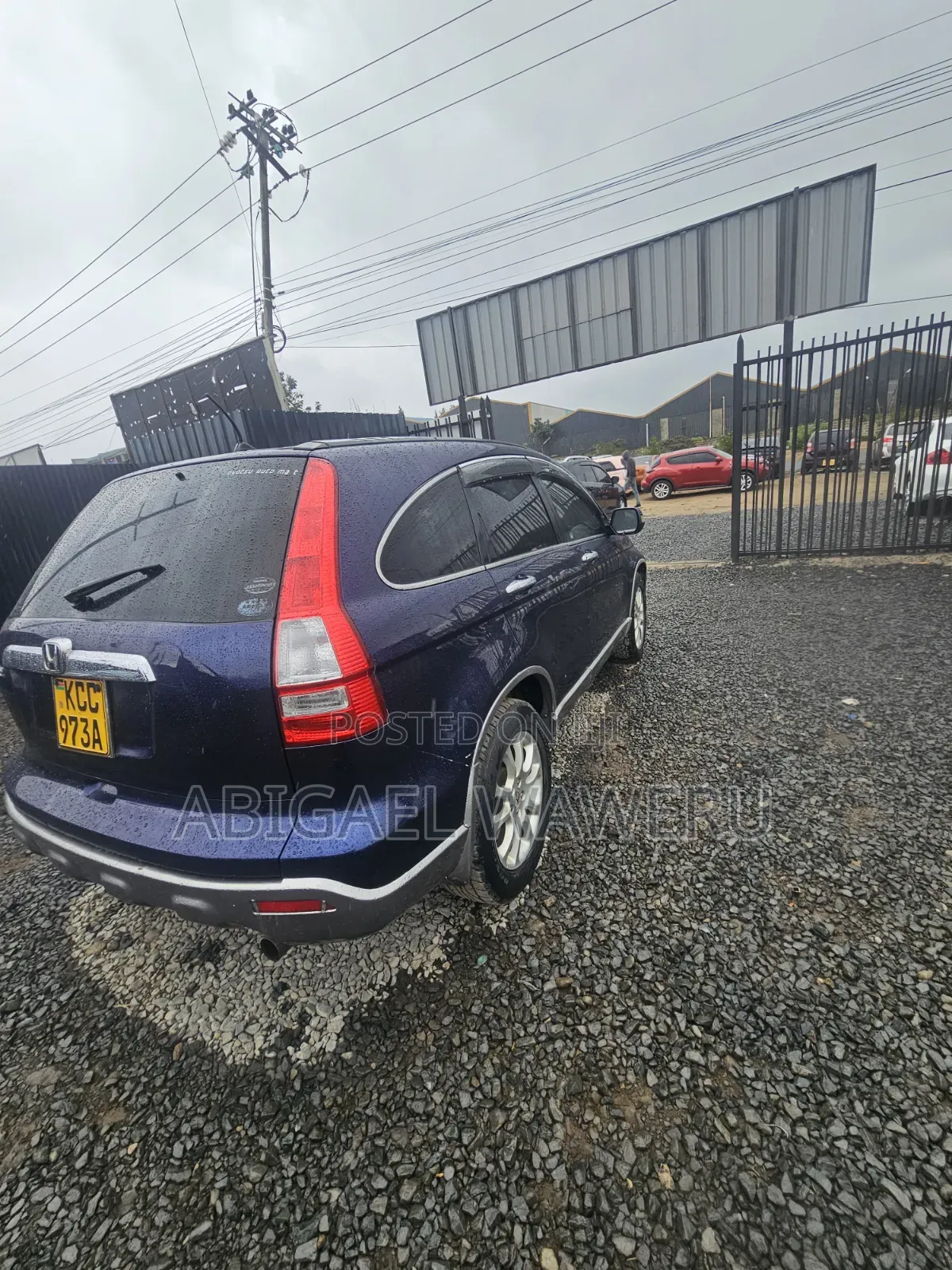 Honda CR-V 2008 Blue