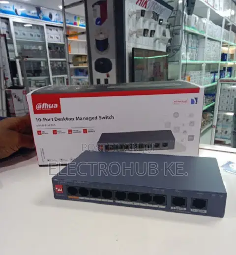 Dahua DH-CS4010-8ET2GT-60 10-Port Desktop PoE Switch