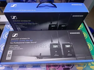 New Seinnheiser G4 Lapel Wireless Microphone