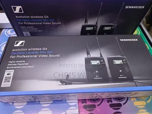 New Seinnheiser G4 Lapel Wireless Microphone