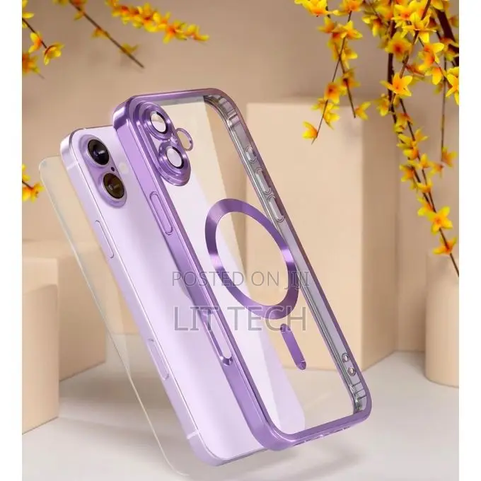 iPhone 17 Electroplated MagSafe Case -TPU, Camera Lens Plus Protector
